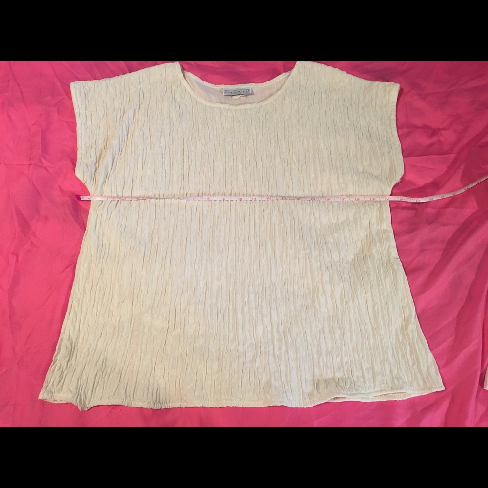 Ivory Shell-Type Blouse